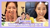 [ENG SUB] 220530 Yoona's Instagram Live (Yuri's Cut) - YoonYul 2022