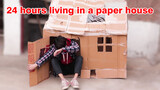 24-hour challenge: live in a cardboard box without using your phone