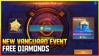 NEW EVENT | GET 5K DIAMONDS IN VANGUARD EVENT 😱 - MOBILE LEGENDS BANG BANG