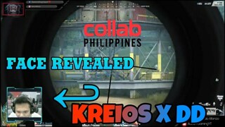TRINY KO MAG FACE CAM! FT. KREIOS AND DIAMOND DOGS ESPORTS  ( Rules Of Survival Battle Royale )