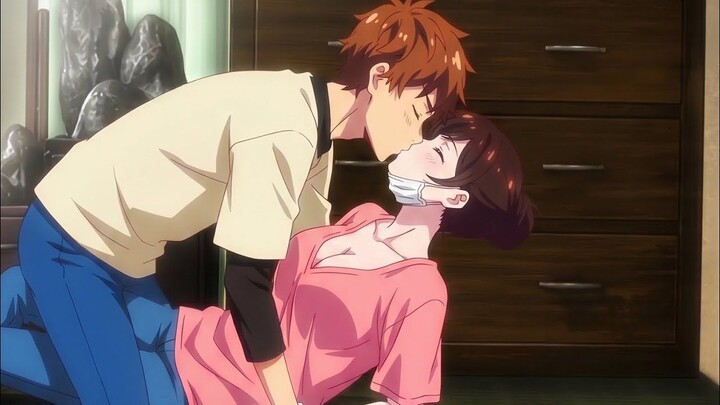 Kazuya x Chizuru First Kiss  Too Real   Rent-a-Girlfriend Season 500