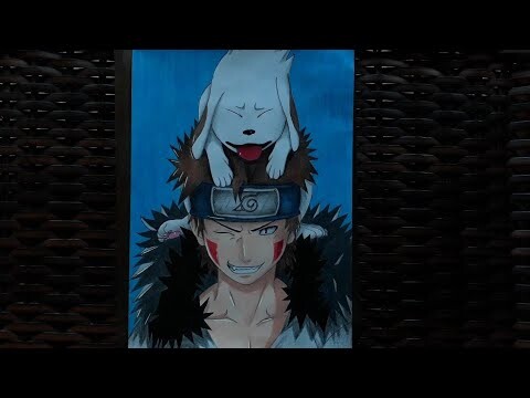 Kiba Inuzuka!!!Speed Drawing