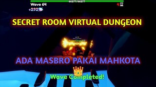 SECRET ROOM VIRTUAL DUNGEON ANIME ADVENTURES ! (RUANGAN RAHASIA) #animeadventures