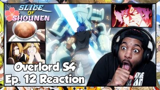 Overlord Season 4 Episode 12 Reaction | DID THEY REALLY JUST POISON THEIR OWN TEAMMATE LIKE THAT???