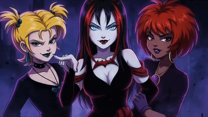 The Hex Girls are back... and darker 🖤 Scooby-Doo Metal Remake #shorts