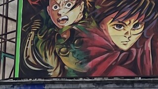Poster film "Kimetsu no Yaiba" Thailand, Douma tidak mau memakan Shinobu Kocho setelah melihatnya