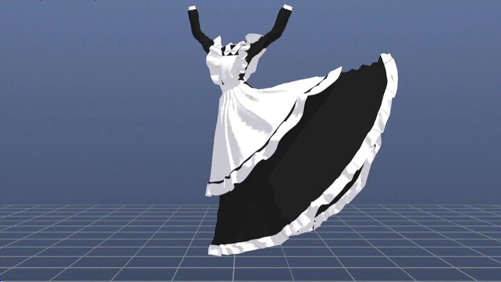 ทดสอบเสื้อผ้า MMD + ประกอบเสื้อผ้า