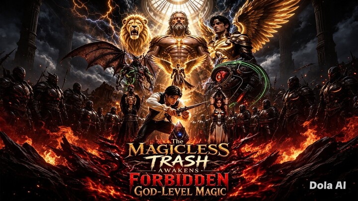 THE MAGICLESS TRASH AWAKENS FORBIDDED GOD LEVEL MAGIC