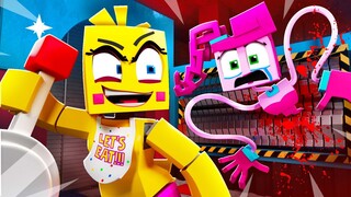 How CHICA KILLED MOMMY LONG LEGS! - Poppy Playtime FNAF Minecraft Animation