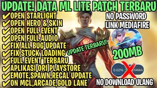 Data ML Lite Full Event 200Mb Terbaru Patch Gusion | ML Lite | Cara Mengatasi Lag & Patah Patah