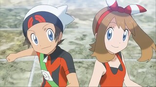 Watch the super evolution of Pokémon in one episode, the Hoenn dancers show their affection in publi
