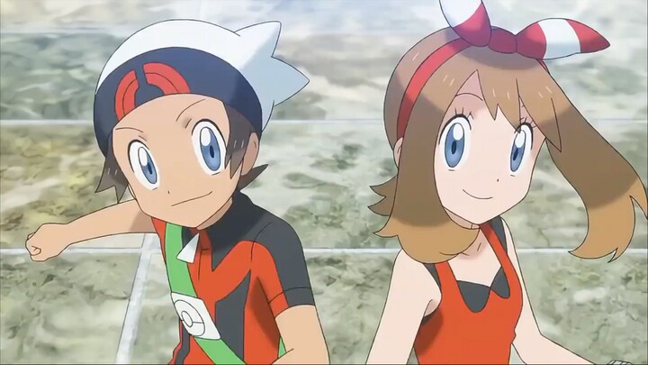 Xem sự tiến hóa siêu phàm của Pokémon trong một tập phim, các vũ công Hoenn thể hiện tình cảm trước 