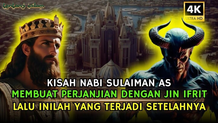 Kisah Nabi Sulaiman as Membuat Perjanjian Dengan Jin Ifrit ‼️ Sejarah Islam, Kisah Nabi