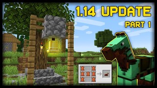 Chi tiết các cập nhật chính thức trong phiên bản minecraft 1.14 - Phần 1