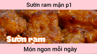 Sườn ram mặn p1