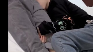 On the weekend, a guy visits his buddy's place and feels right at home—“The only polite thing he doe