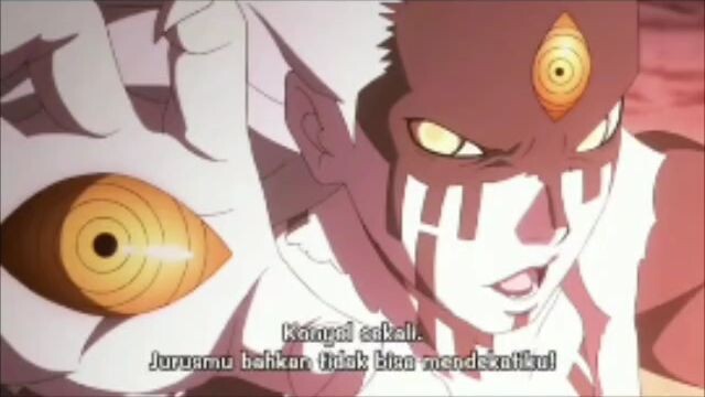 Moment Boruto mengalahkan Momoshiki