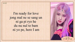 BLACKPINK X PUBG - Ready For Love (Unofficial) Easy Lyrics