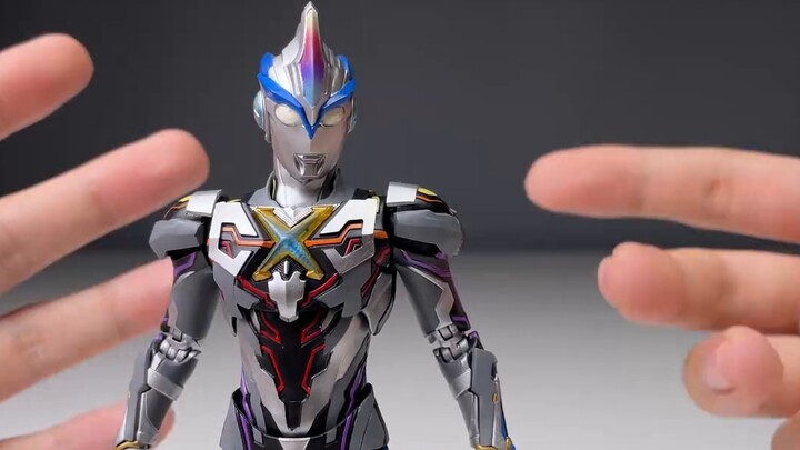 Raih pelangi! Makan pelangi! Unboxing dan Uji Coba Armor SHF Ultraman X Transcendence Beta Spark