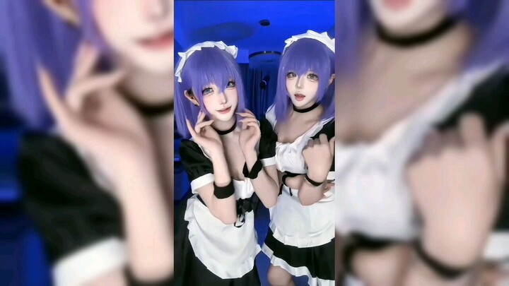 Kaede x Suzu Twins Cosplay 💜 💜