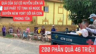 Trao 100 phần quà cho bà con khó khăn trong khu phong tỏa người dân tộc