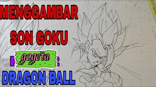 menggambar anime dragon ball