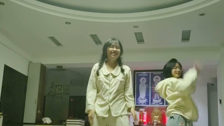 When you have a silly sister who can't dance--"antifragile" daily dance
