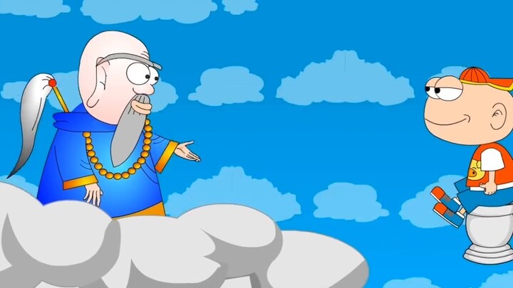 Episode 85, Mr. Li's animation "Step on the Back" - Real Milk Dragon