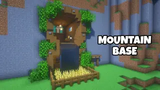 Beautiful Mountain House/Base Tutorial - Minecraft