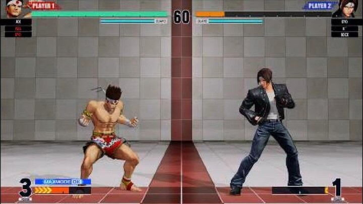 KOF15　鍛え抜かれたジョー東　スラッシュキックで攻め継続