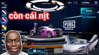 PUBG Mobile - Quyết Định Sở Hữu 2 Siêu Xe MC Laren Với 69.000 UC Và Thông Tin HOT Sắp Tới