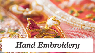 The Chinese embroidery, the embodiment of oriental beauty