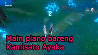 MainpianobarengKamisatoAyaka