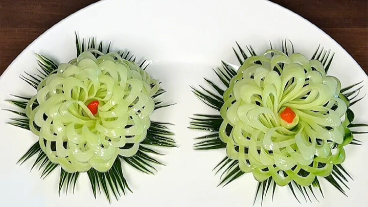 Cucumbers transformed into something so luxurious you can't afford to eat them.