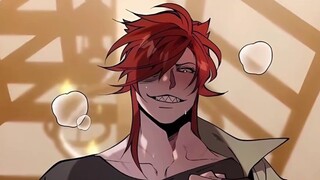 ลุงฟาร์มถูกมนุษย์หมาป่าหูขาดบังคับจากด้านหลัง เกิดอะไรขึ้นกับโซ่ของคุณ? ตัวสั่นเมื่อคุณเคลื่อนไหว!