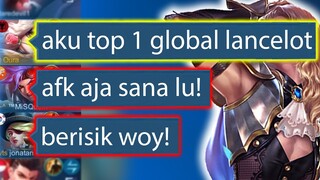 Prank Nyamar Jadi Top 1 Global Lancelot, Oura - Mobile Legends