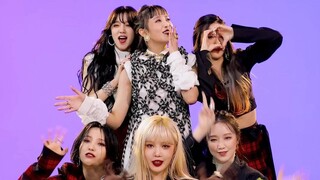 KPOP现在进行时 - 女团(G)I-DLE舞蹈接力挑战合集|火花HWAA&Oh my god&DUMDi DUMDi&Uh-Oh