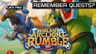 📱 Let´s Play Warcraft Arclight Rumble Closed Beta - Remember Quests?