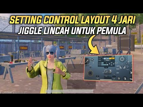 SETTINGAN CONTROL LAYOUT 4 JARI TERBAIK UNTUK PEMULA PUBG MOBILE 1.8