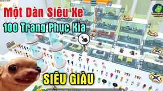 Ngôi Nhà Sở Hữu 100 Trang Phục Và Một Dàn Siêu Xe | Play Together