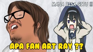 aku juga pengen di buatin fan art ame bang...😥