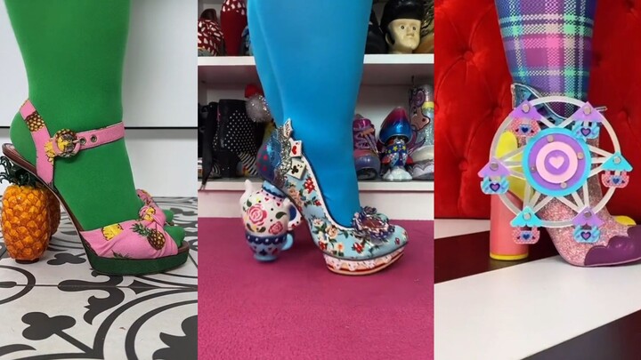 Netizens have collected walls worth of high heels—every single pair feels like a hidden treasure!