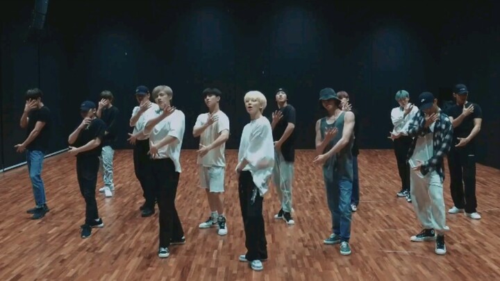 [SEVENTEEN] #I just love watching Seventeen in the practice room!!