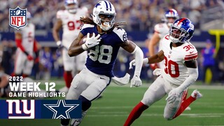 New York Giants vs. Dallas Cowboys | 2022 Week 12 Game Highlights