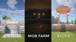 Minecraft: Top 3 Farm that you MUST Have if you play in Hardcore