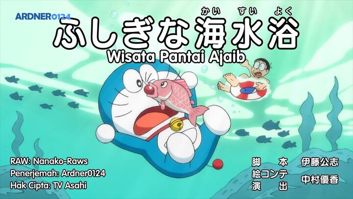 Doraemon 921 AB Sub Indo Terbaru: Wisata Pantai Ajaib & Doraemon Mengundurkan Diri