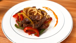 Mì khoai tây chiên đơn giản