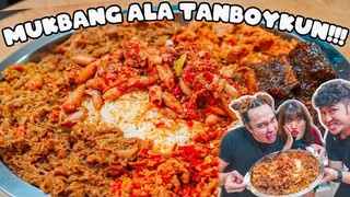 BAHAYA! MUKBANG ALA TANBOYKUN..DAGING 6.66KG