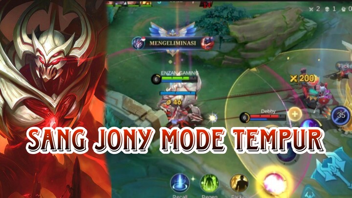SANG JONY MODE TEMPUR