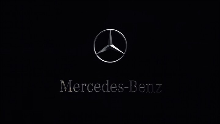 Mercedes-Benz: No need for further words—let the three-pointed star do the talking.
